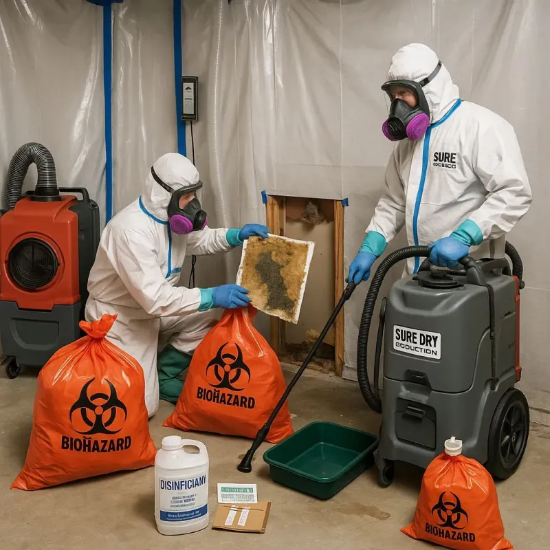 Contaminated Water Handling Protocols process in Graceville, FL