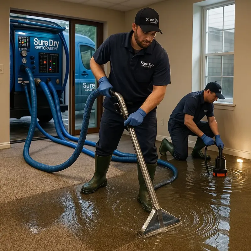 Water Extraction and Removal process in Graceville, FL